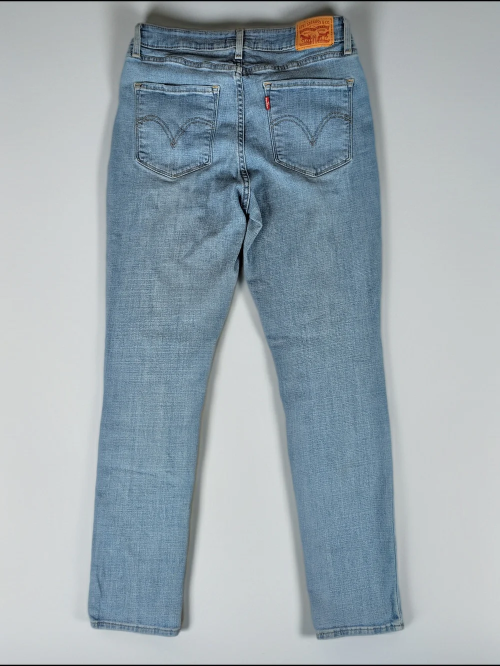 Levi's Classic Mid Rise Skinny Jeans Women's 10 Light Wash Blue